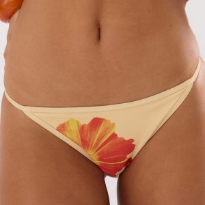 MUSERA Women??s Summer Beach Floral Print Bikini Bottom