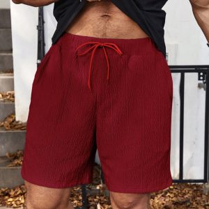 Manfinity KASUA Loose-Fit Men??s Drawstring Waist Shorts