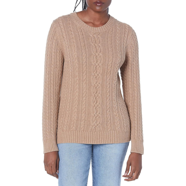 Classic Fisherman Cable Knit Sweater - Image 10