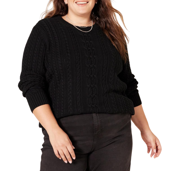 Classic Fisherman Cable Knit Sweater - Image 34