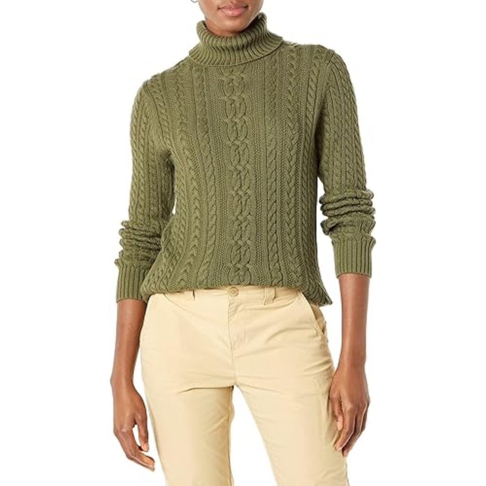 Fisherman Cable Knit Classic Sweater