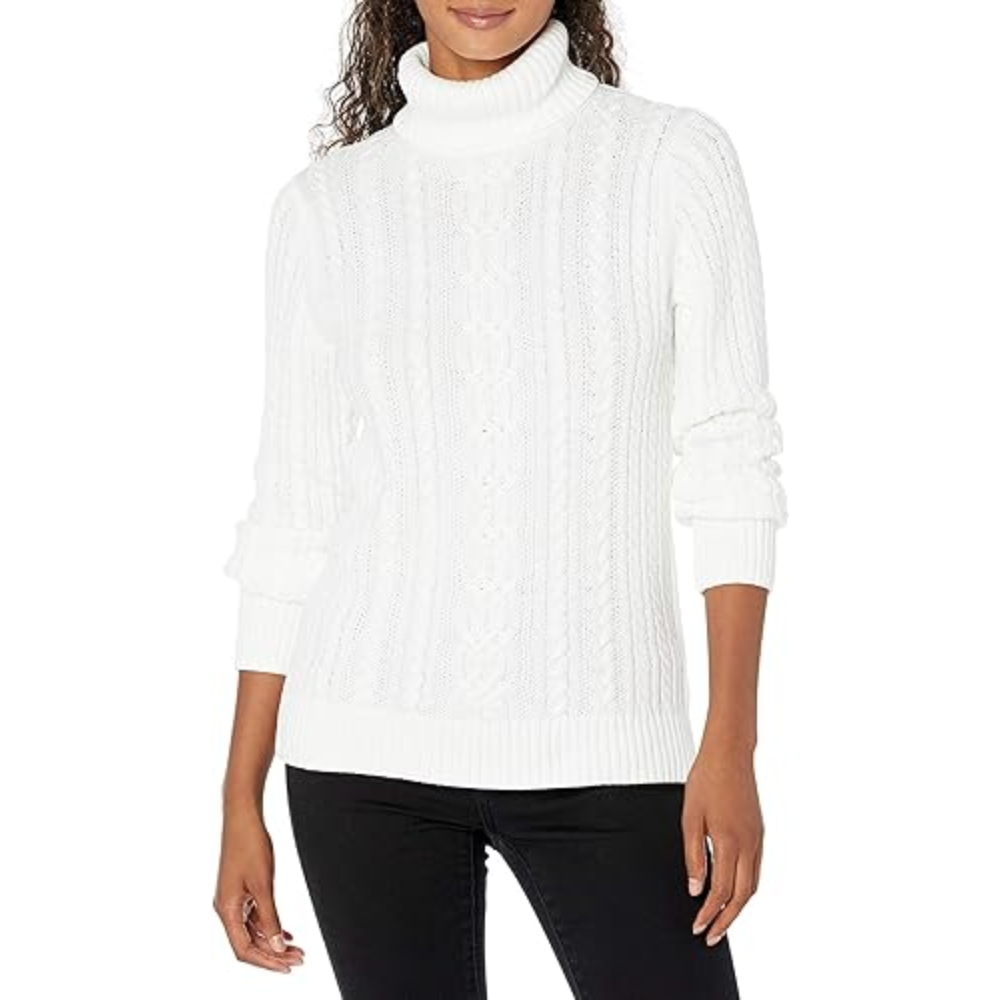 Fisherman Cable Knit Classic Sweater - Image 6