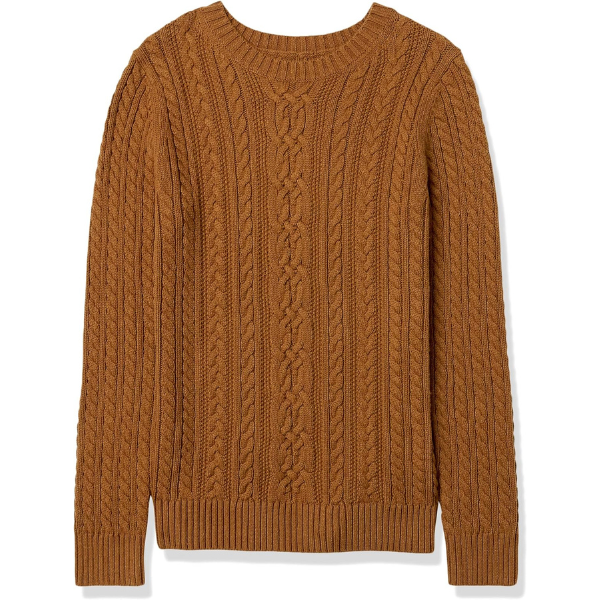 Classic Fisherman Cable Knit Sweater - Image 26