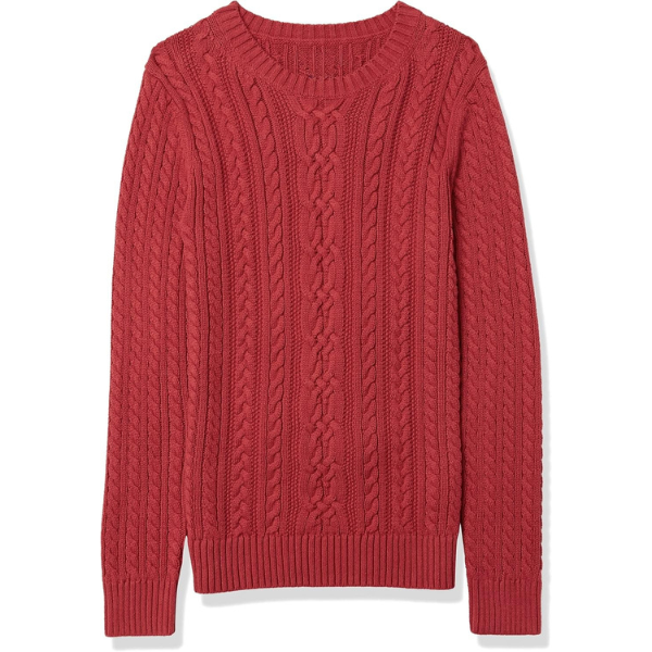 Classic Fisherman Cable Knit Sweater - Image 20