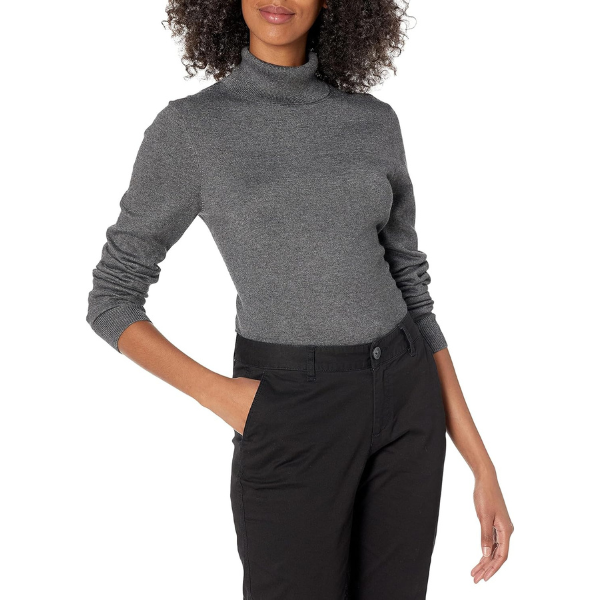 Classic Fit Lightweight Knit Long Sleeve Sweater For Women - Image 29