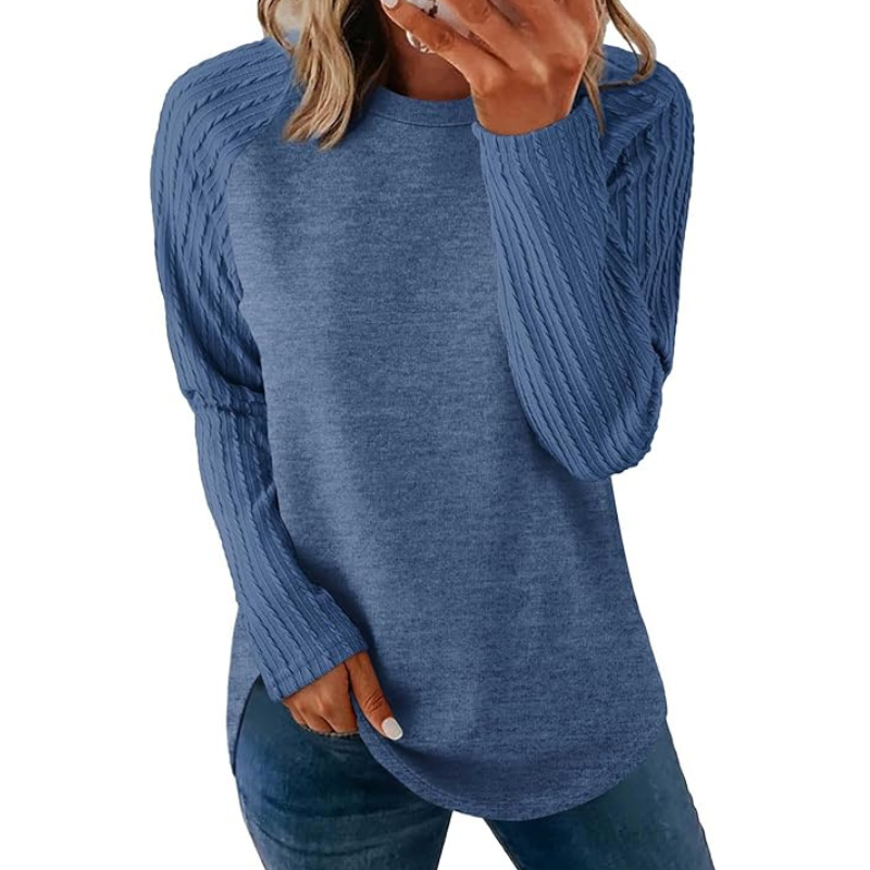 Cozy Long Sleeve Sweater For Women - Image 16