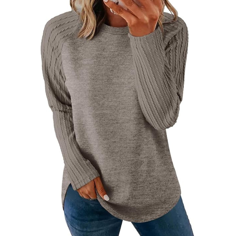 Cozy Long Sleeve Sweater For Women - Image 18