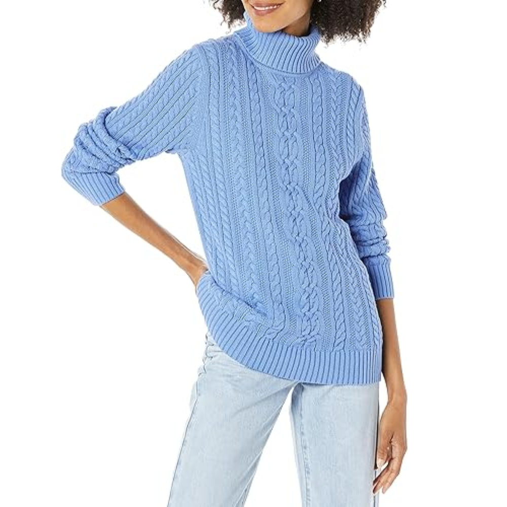 Fisherman Cable Knit Classic Sweater - Image 20