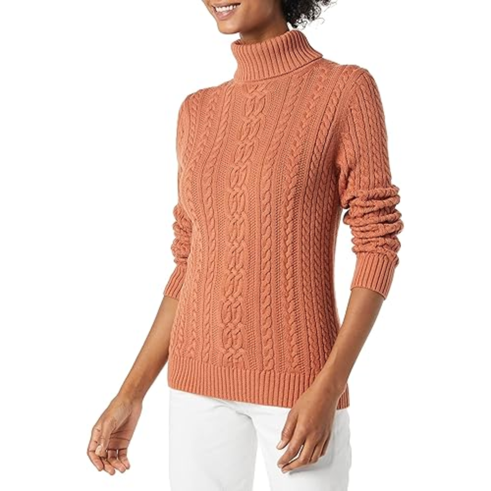 Fisherman Cable Knit Classic Sweater - Image 10