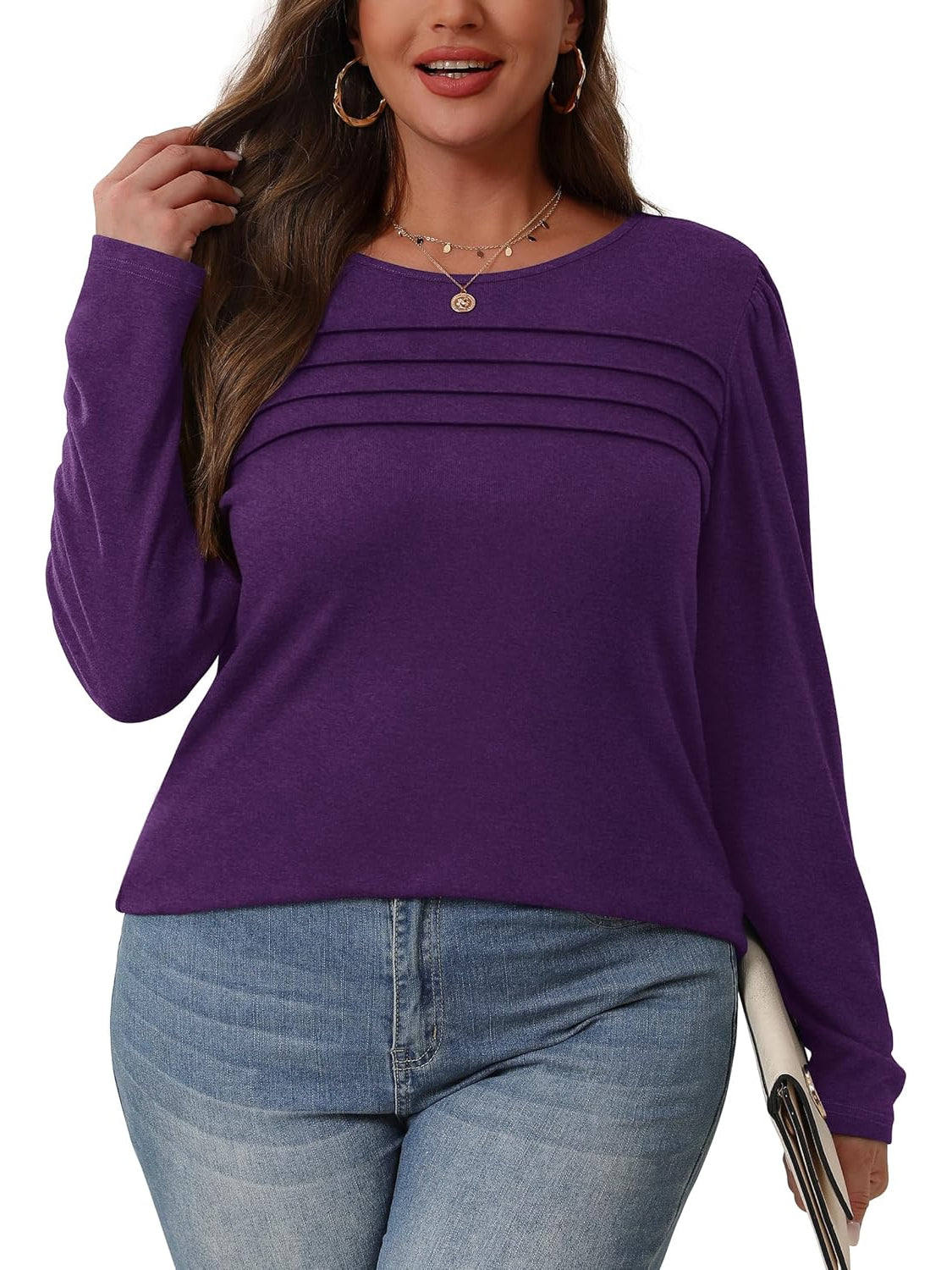 Long Sleeve Pullover Top - Image 4
