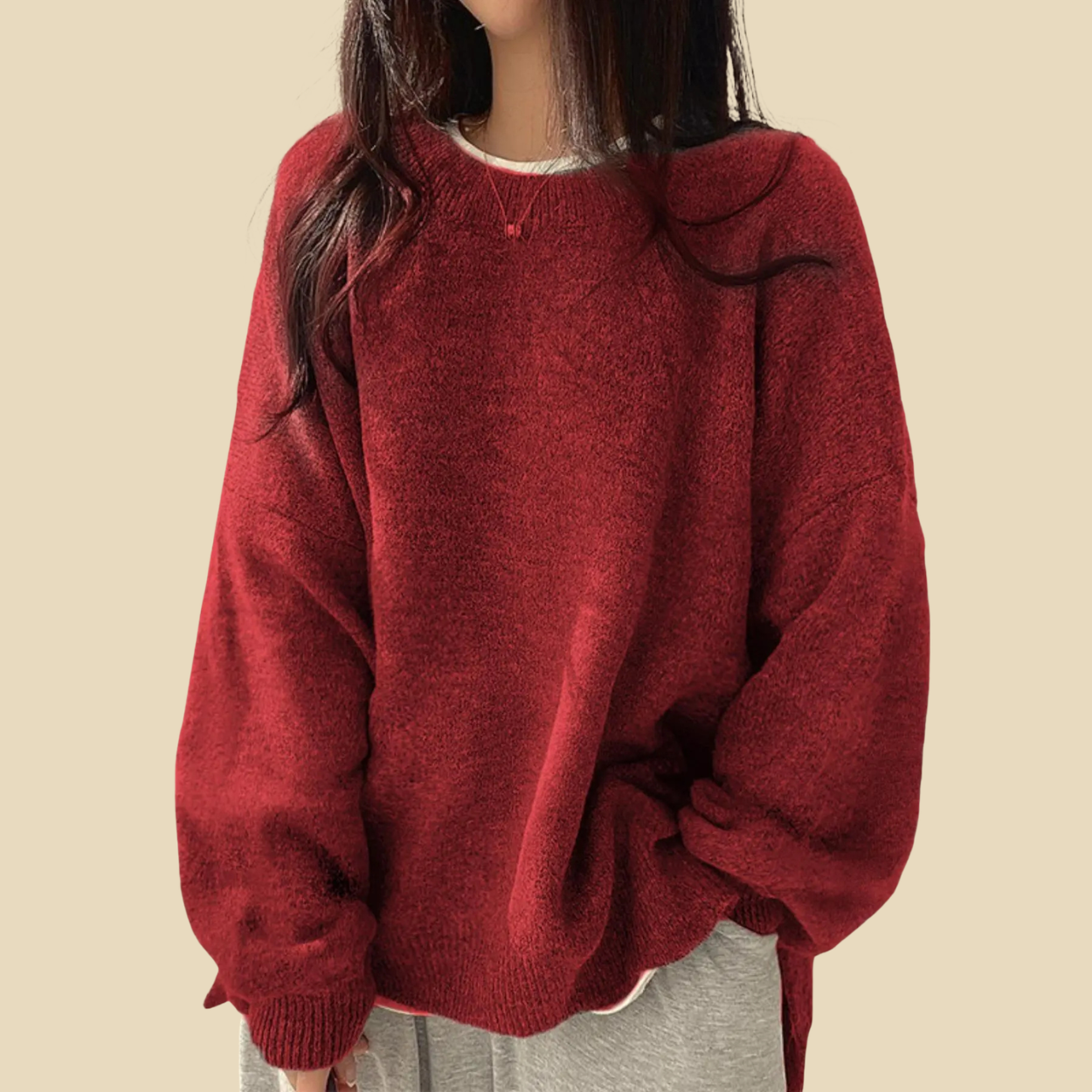 Casual Long Sleeve Pullover Sweaters For Women - Image 10