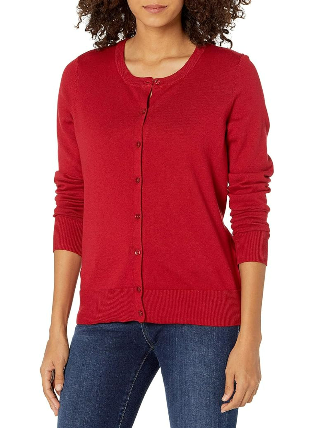 Lightweight Buttoned Front Cardigan - Image 6
