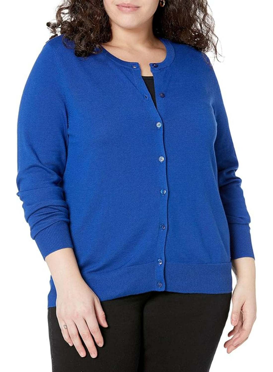 Lightweight Buttoned Front Cardigan