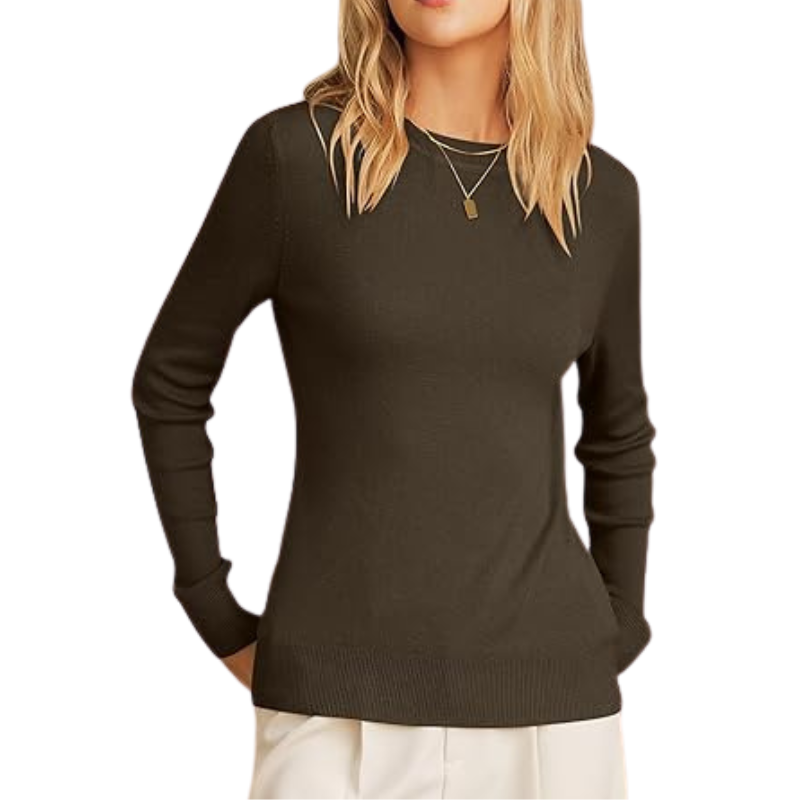 Blend Crew Long Sleeve Sweater Top - Image 5