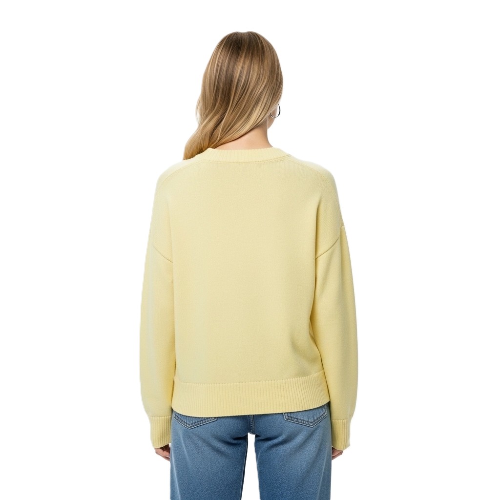 Oversized Long Sleeve Pullover For Women - Image 20