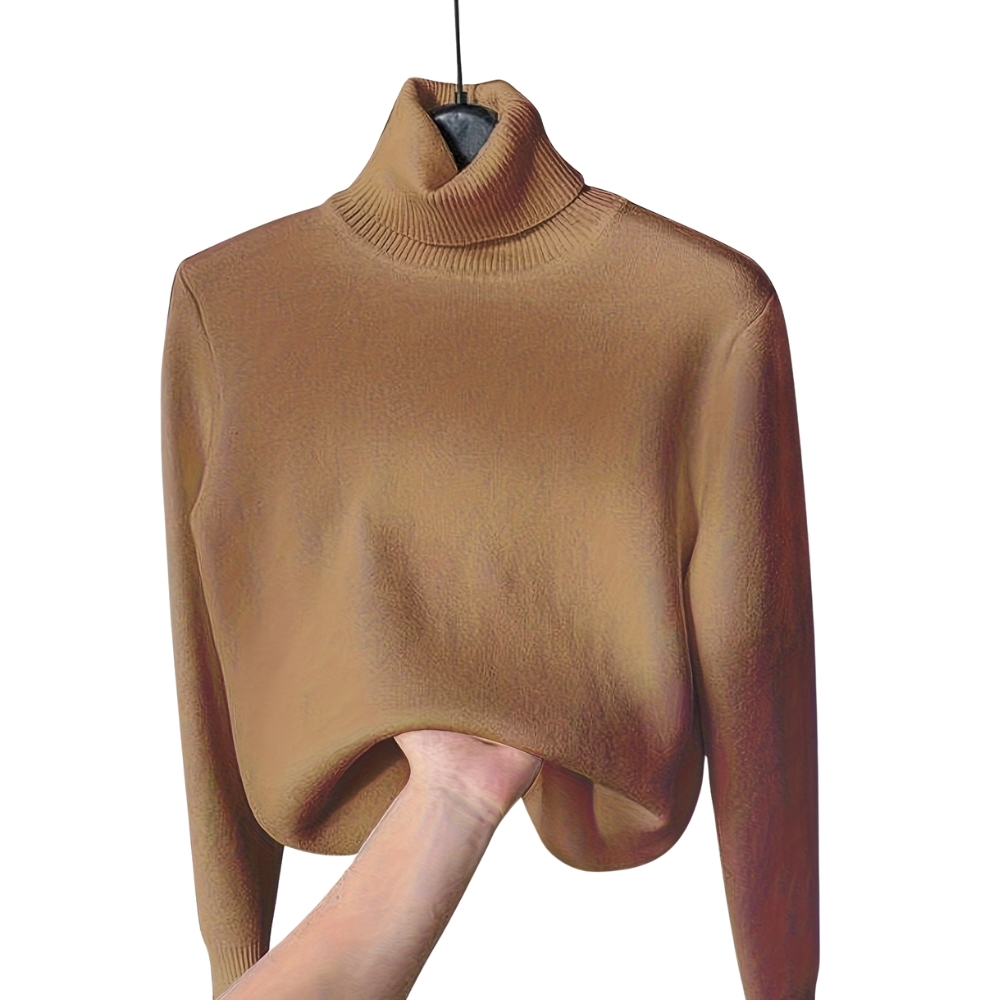 Casual Sweater For Fall And Winter With Comfortable Stretch Fit For Women - Image 3