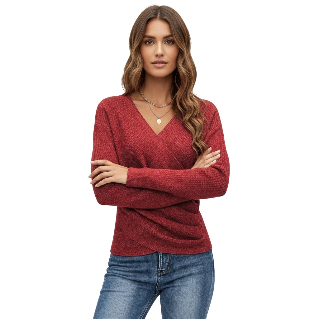 Comfortable Knit Pullover For Daily Outfits - Image 5