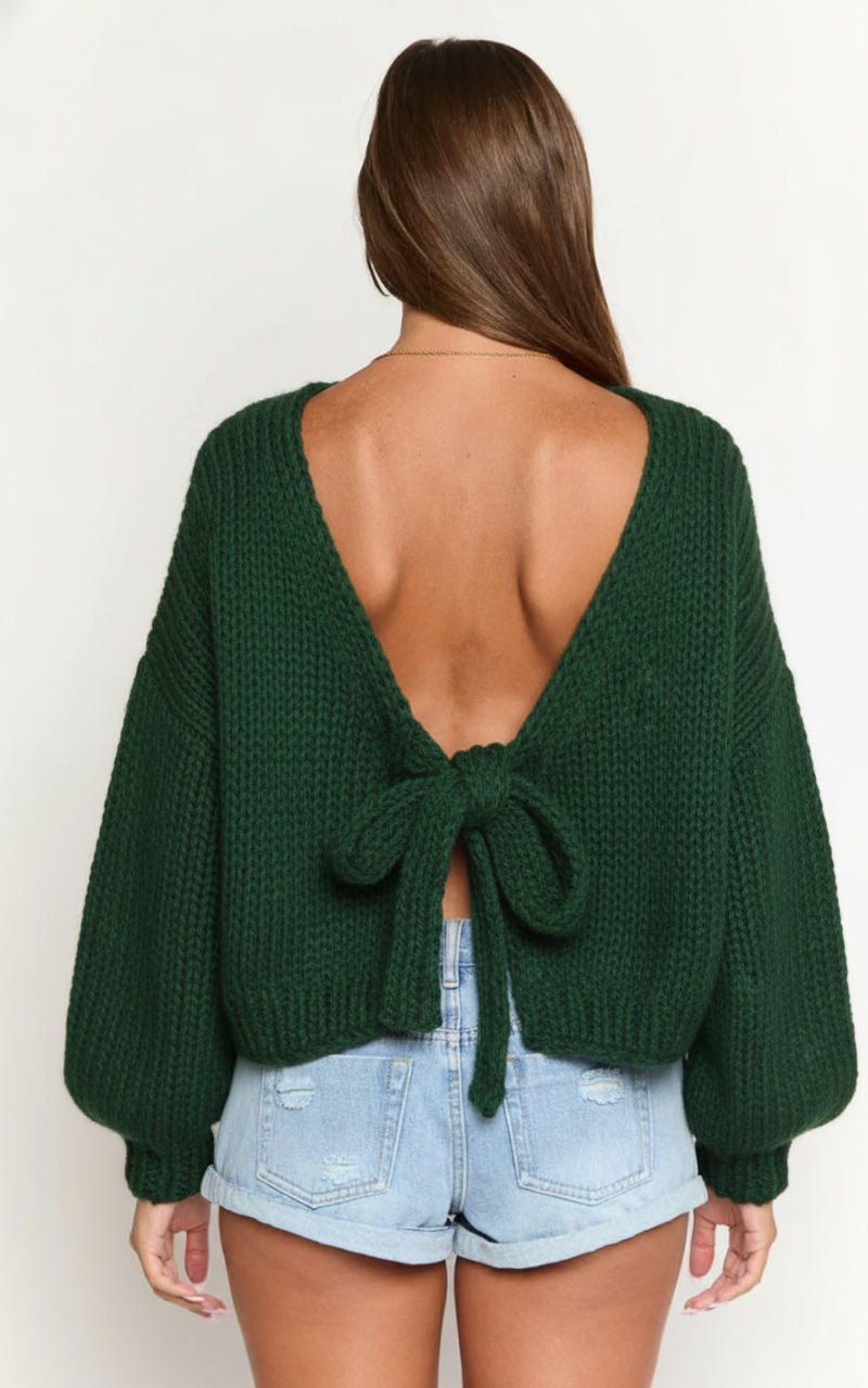 Cozy Holiday Knit Sweater For Casual Outfits - Image 14