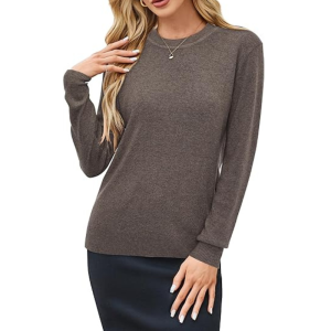 Blend Crew Long Sleeve Sweater Top