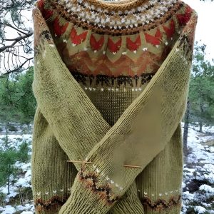 Retro Style Winter Long Sleeve Knitted Sweater