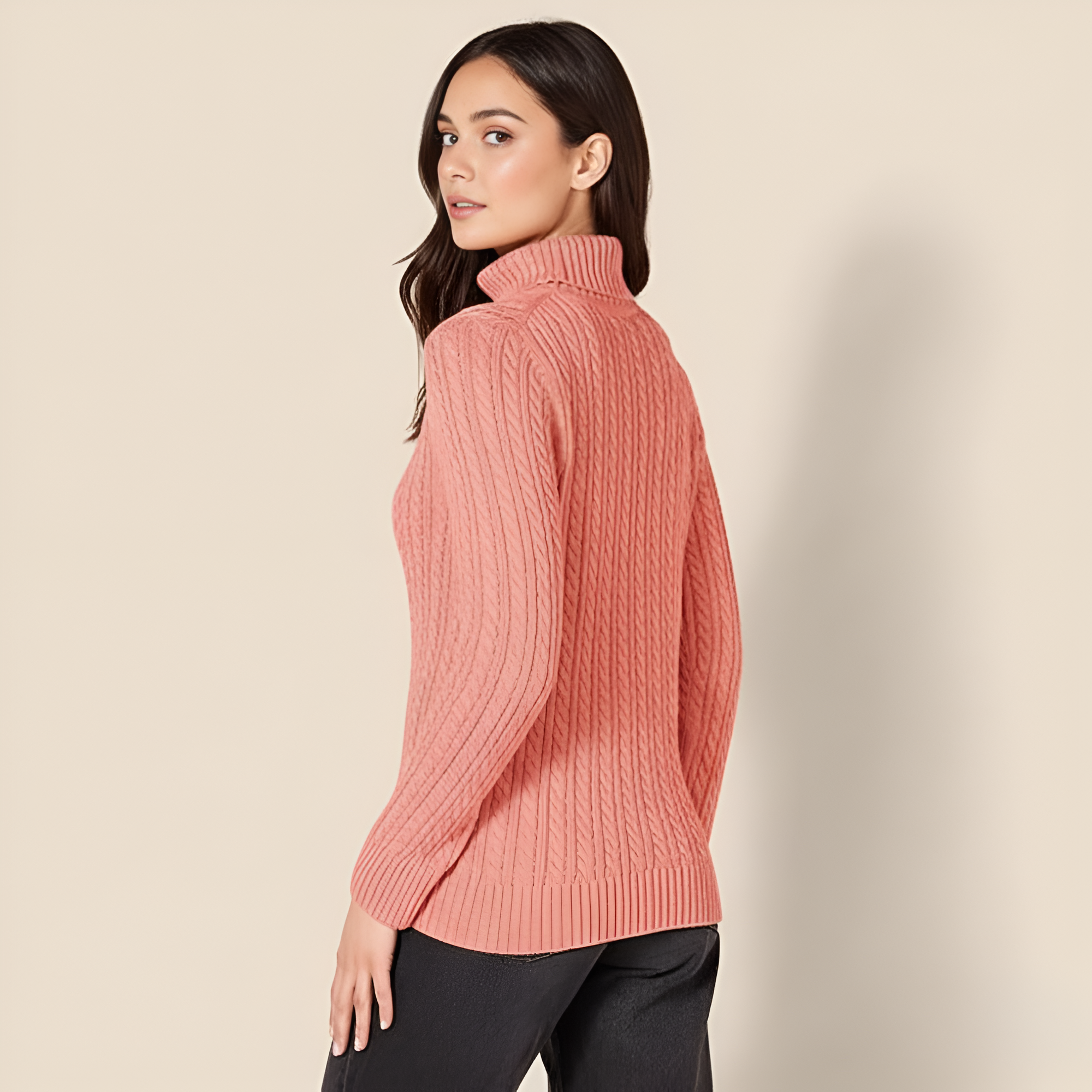 Fisherman Cable Knit Classic Sweater - Image 19