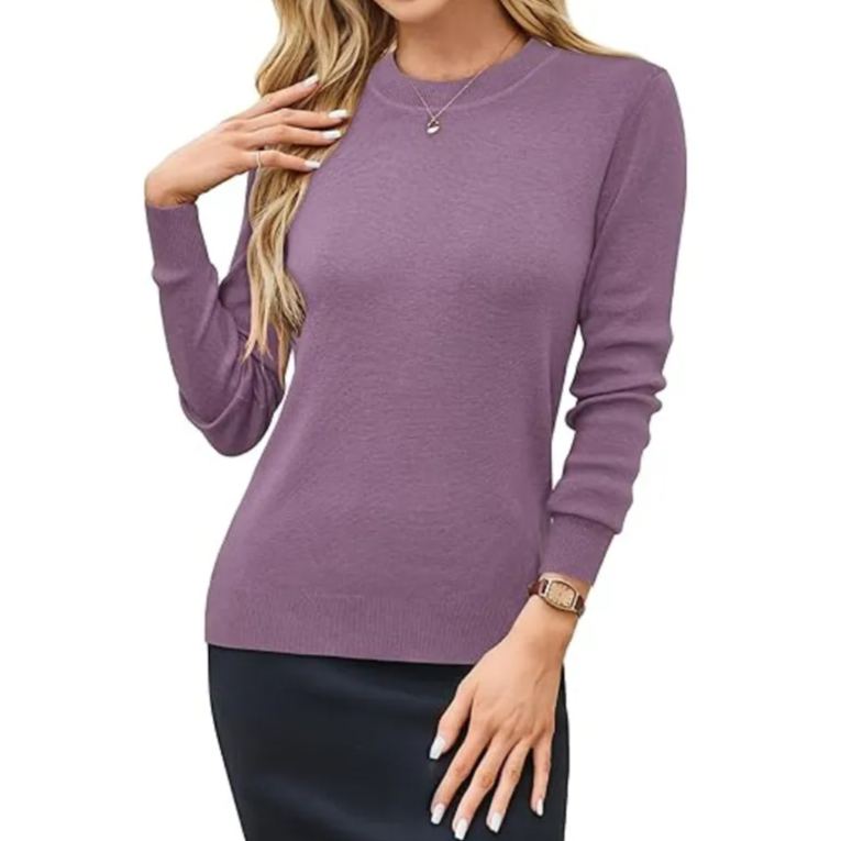Blend Crew Long Sleeve Sweater Top - Image 10